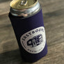 Purple beer Crowler Koozie