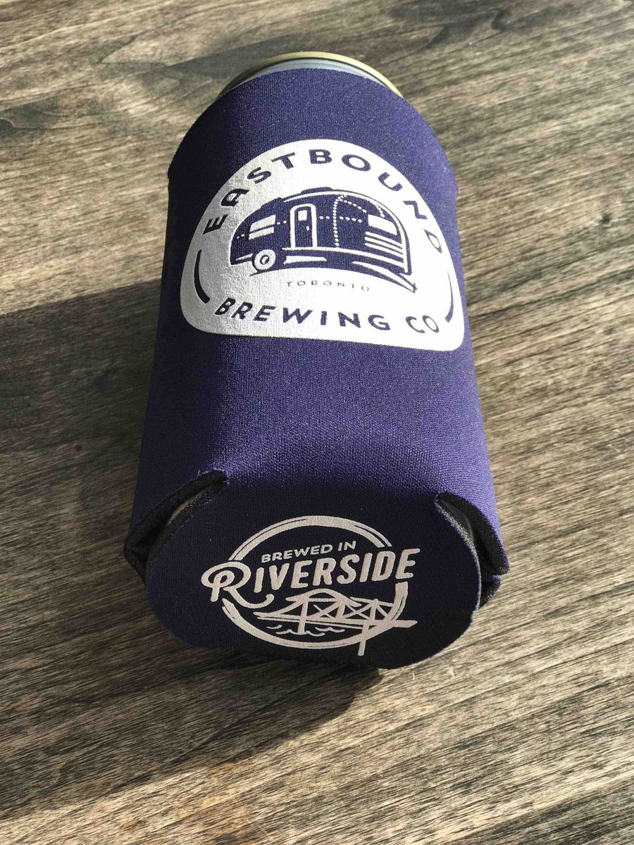 Purple Beer Crowler Koozie 