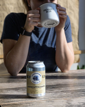 Justacuppacawfee Coffee Oatmeal Stout